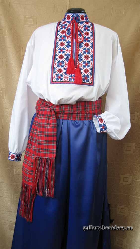Украинский костюм Николаевского региона, мужской_