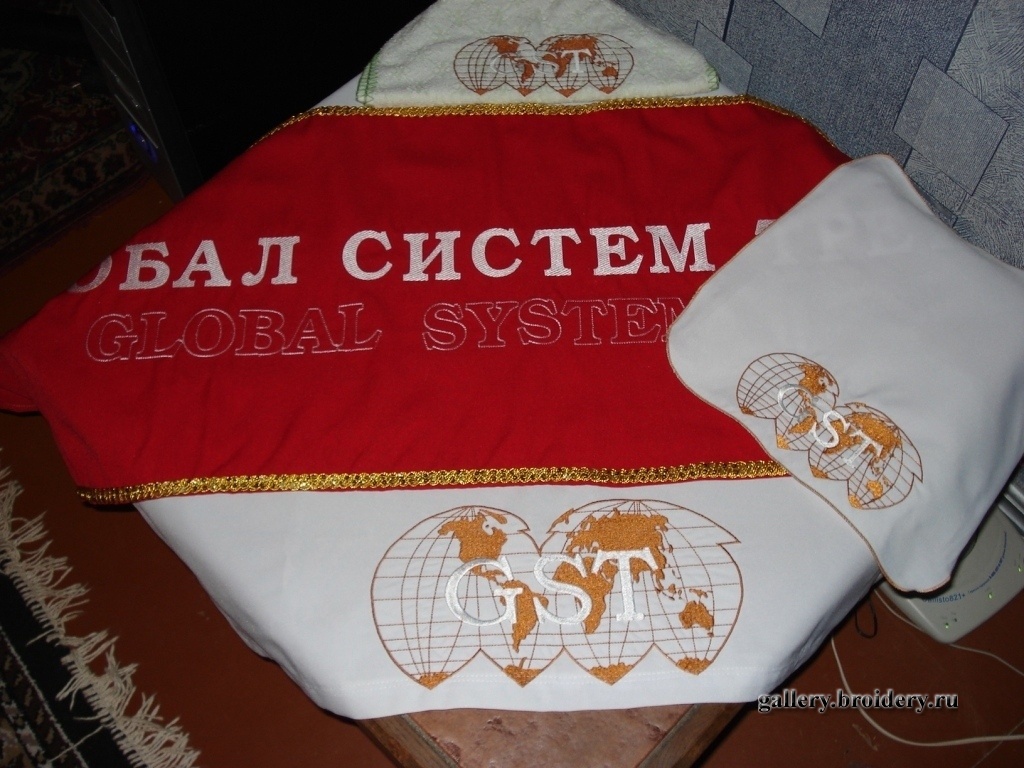 Машинная вышивка. Заказ