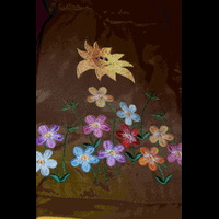 Кусочек куртки. Продолжение следует.