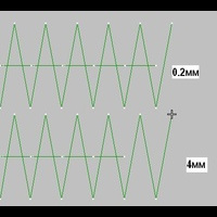 Программа Wilcom. Проблема с прострочкой. 