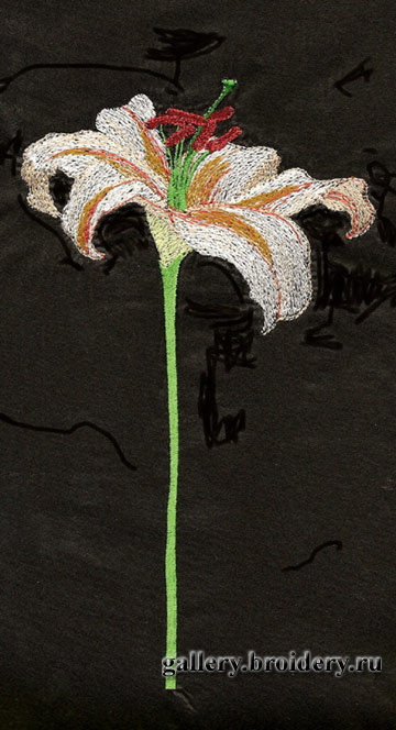 одинокая лилия