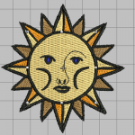 вышивка плотных дизайнов