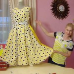 Яркое летнее платье от Ольги Никишичевой