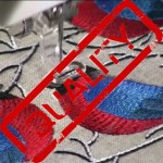 О качестве машинной вышивки