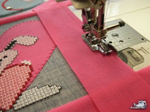 Открытка в День Святого Валентина своими руками. Обработка края
