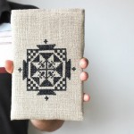 Машинная вышивка. Подарок мужчине