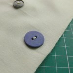Пришивание пуговиц на швейной машине
