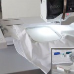 Адаптер для вышивки цилиндрических изделий на машинах Bernina