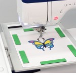 Brother Innov-is XV: Функция сканирования для создания дизайна машинной вышивки
