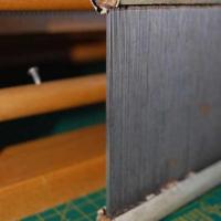 Пластины набраны через веревочку и заварены...