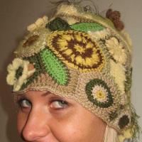 шапка, техника фриформ