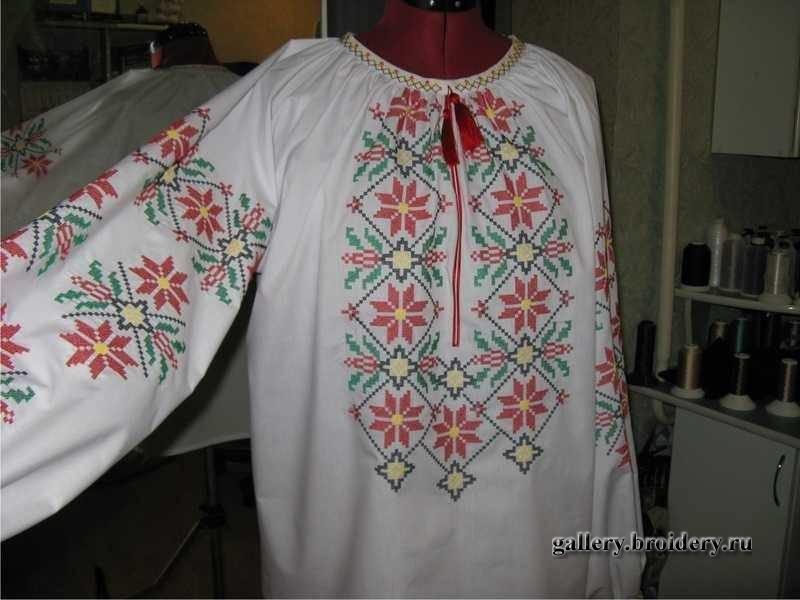 Батистовая рубаха, без стабилизаторов