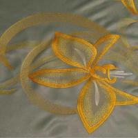 Тонкое шелковое покрывало, фрагмент 50 см в длину