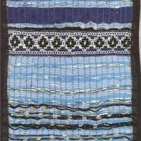 полотно из пряжи и тесьмы