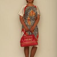 Машинная вышивка.  Сумка. Для журнала Бройдери.Ru