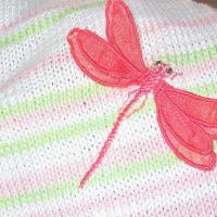 Кофточка со стрекозками