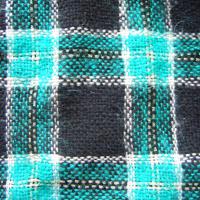Ткань в клеточку. Состав: шерсть,мохер,люрекс.