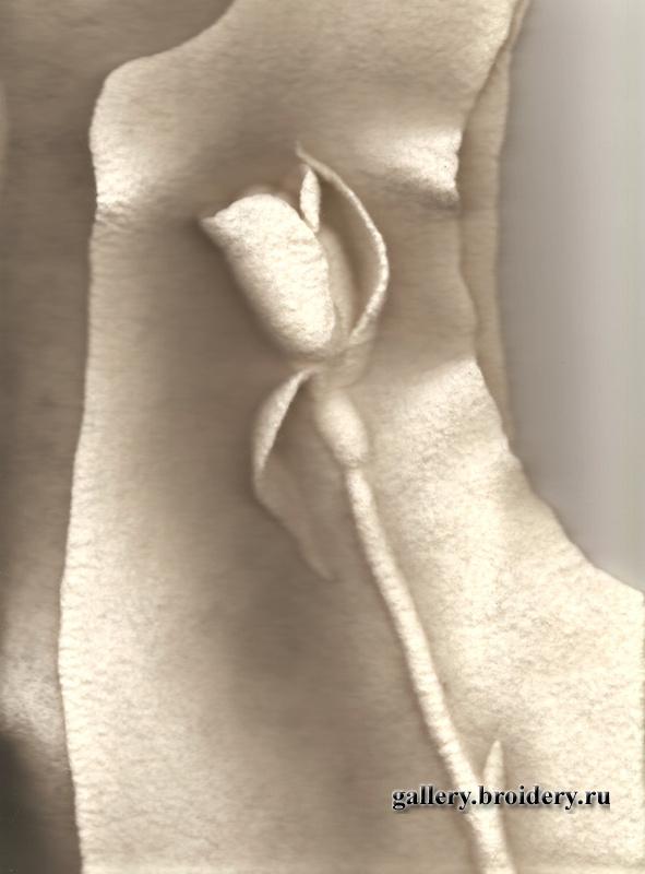 жилет "Снежный бутон" (2)