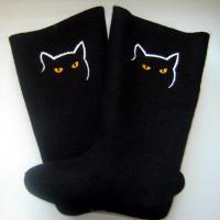 Коты на валенках