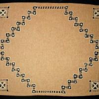 8-ая салфетка из набора для столовых приборов