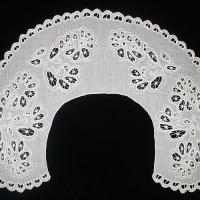 Воротник круглый белый