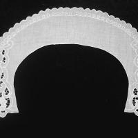 Воротник круглый белый