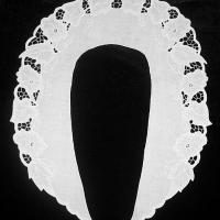 Воротник "апаш" белый