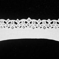 Воротник прямой белый