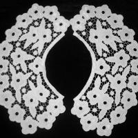 Воротник круглый белый