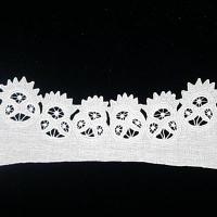 Воротник прямой белый