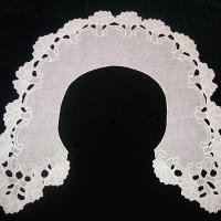 Воротник круглый белый