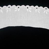 Воротник прямой белый