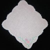 Носовой платок (белый батист)