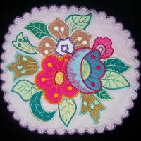 Прихватка овальная из бортовой хб ткани