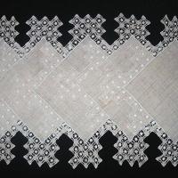 Набор салфеток из бортовой хб ткани для столовых приборов на 6 персон