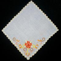 Носовой платок (белый батист)