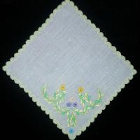 Носовой платок (белый батист)