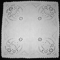 Салфетка квадратная белая