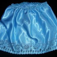 Юбка голубого цвета для девочки