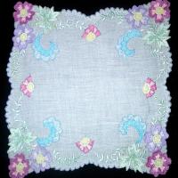 Носовой платок (белый батист)