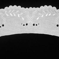 Воротник прямой белый