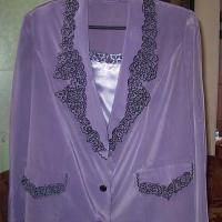 Пиджак с топиком