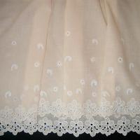 Юбка платья кремового цвета