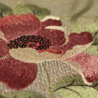 Машинная вышивка. Маки