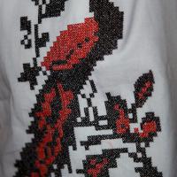 Рушник, деталь. Создан в Pattern Maker. Вышивальная машина Janome MB-4