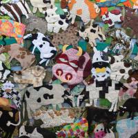 Коровы, коровы и снова коровы. Фестиваль квилта в Японии. 