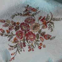 Квилт. Деталь одеяла. Фестиваль квилта в японии. 