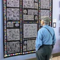 На выставке квилта присутствовали все слои населения Японии. 