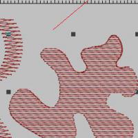 Wilcom уроки. Удаление прострочки