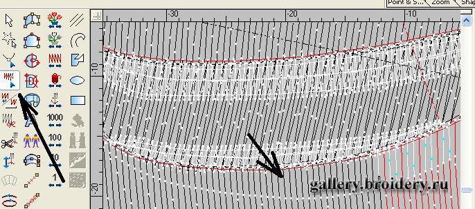 wilcom_011. Работа в Stistch Edit. Уроки Wilcom 